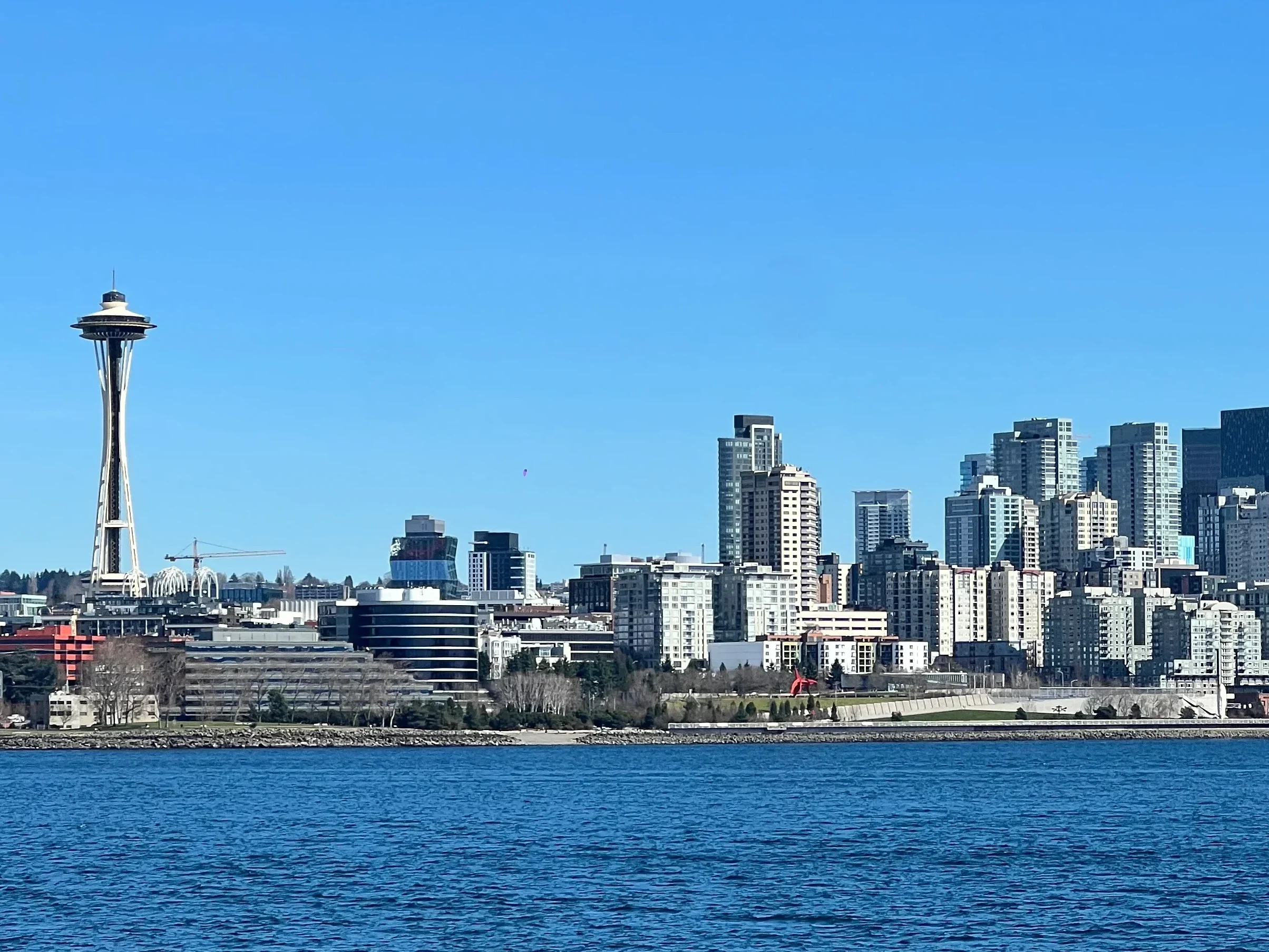 Seattle skyline with buildings